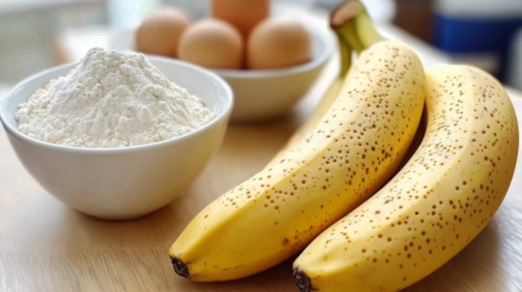 4-ingredient banana bread recipe