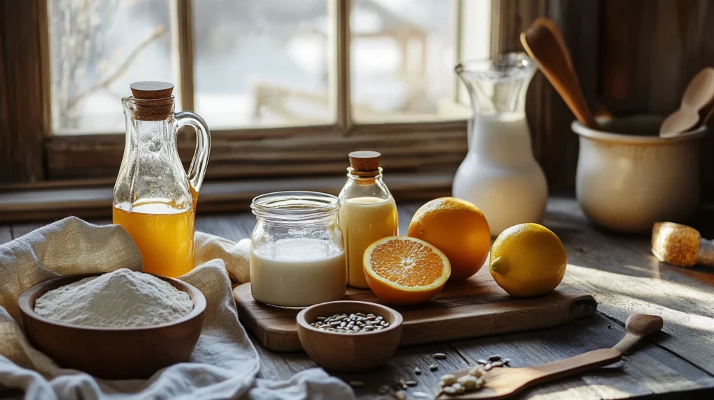 Danish marmalade sandwich ingredients