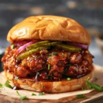 hot honey chicken sandwich​