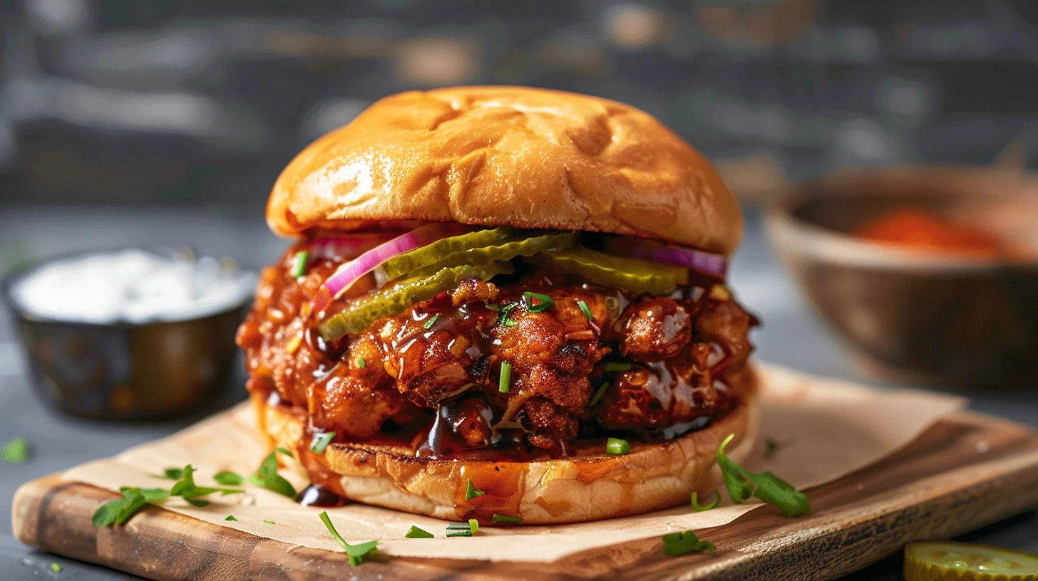 hot honey chicken sandwich​