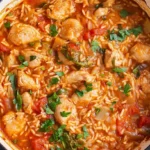 chicken and orzo bake​