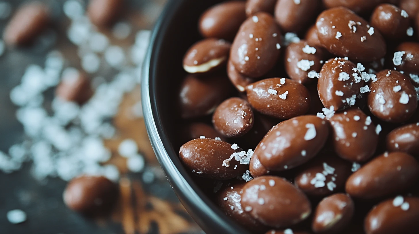 chocolate covered almonds