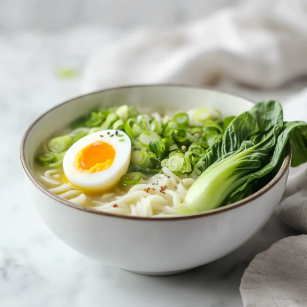 How to cook bok choy for ramen, perfectly tender with vibrant color